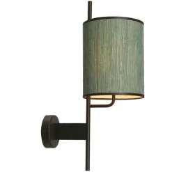 Oświetlenie Pokoju Dziecięcego|Oświetlenie Sypialni></noscript>Candellux Lighting BENDI LAMPA ŚCIENNA KINKIET CZARNY, ABAŻUR ZIELONY