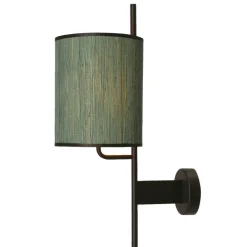 Oświetlenie Pokoju Dziecięcego|Oświetlenie Sypialni></noscript>Candellux Lighting BENDI LAMPA ŚCIENNA KINKIET CZARNY, ABAŻUR ZIELONY