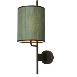 Oświetlenie Pokoju Dziecięcego|Oświetlenie Sypialni></noscript>Candellux Lighting BENDI LAMPA ŚCIENNA KINKIET CZARNY, ABAŻUR ZIELONY