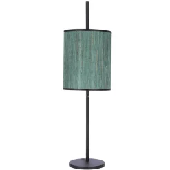 Oświetlenie Pokoju Dziecięcego|Oświetlenie Sypialni></noscript>Candellux Lighting BENDI LAMPA STOŁOWA CZARNA ABAŻUR ZIELONY