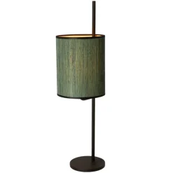 Oświetlenie Pokoju Dziecięcego|Oświetlenie Sypialni></noscript>Candellux Lighting BENDI LAMPA STOŁOWA CZARNA ABAŻUR ZIELONY