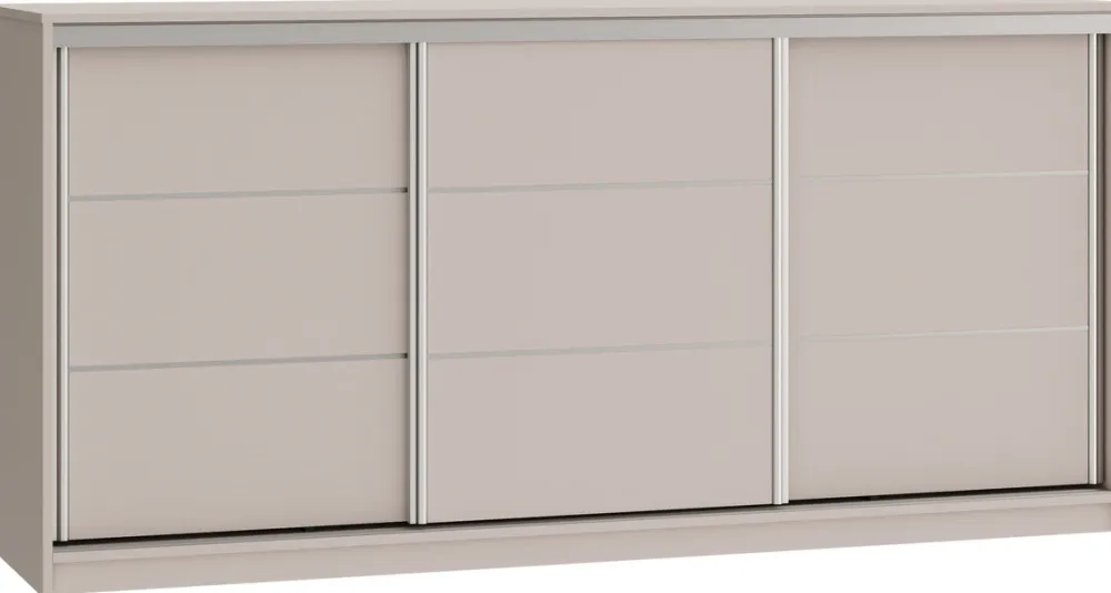 Komody>BROMARKT Beżowa nowoczesna komoda 200 cm z szufladami do sypialni TOP beż piaskowy