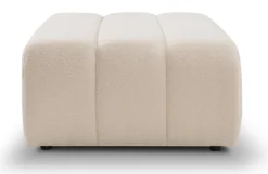 Meble Dla Dzieci|Pufy>LASKI Beżowa pufa tapicerowana do siedzenia BLISS