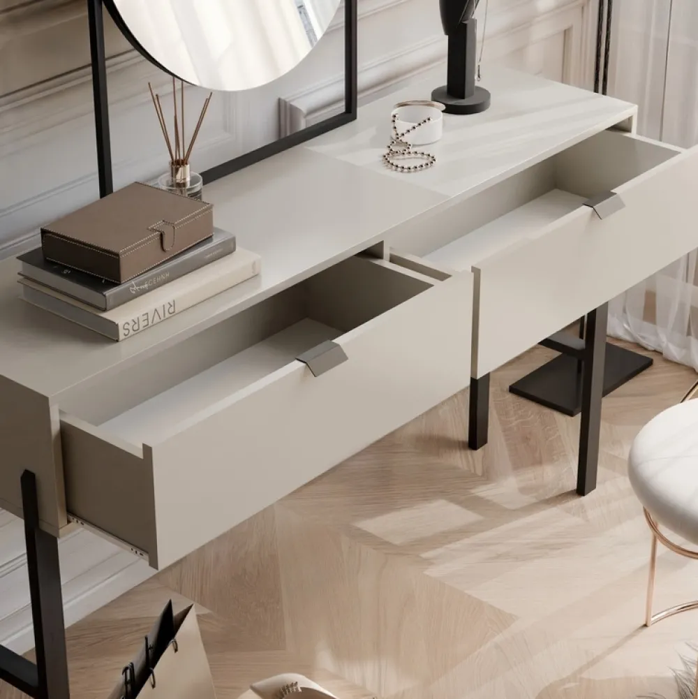 Szafy Dwudrzwiowe|Szafy Młodzieżowe>Stolar Beżowa szafa dwudrzwiowa do salonu sypialni CALISSA