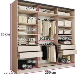 Zestawy Mebli Do Przedpokoju|Szafy Trzydrzwiowe><noscript><img width=