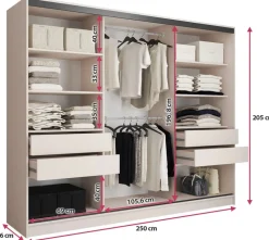 Zestawy Mebli Do Przedpokoju|Szafy Trzydrzwiowe><noscript><img width=