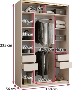 Zestawy Mebli Do Przedpokoju|Szafy Trzydrzwiowe><noscript><img width=