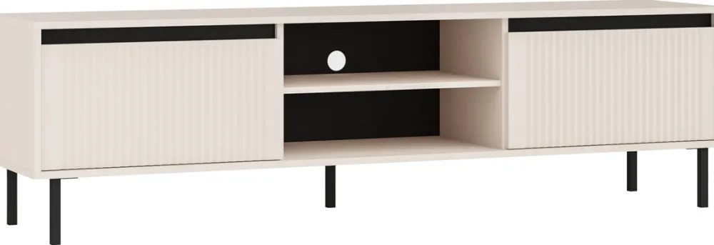 Zestawy Mebli Do Salonu|Szafki Rtv>Lempert Beżowa szafka RTV pod telewizor 178 cm z szufladami OMEGA beż piaskowy