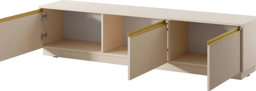 Szafki Rtv>PIASKI Beżowa szafka RTV pod telewizor 180 cm RAVO beż piaskowy