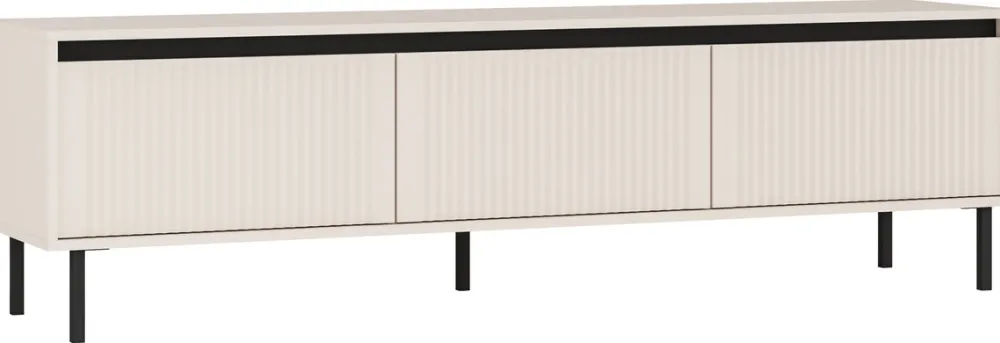 Zestawy Mebli Do Salonu|Szafki Rtv>Lempert Beżowa szafka RTV pod telewizor 178 cm z szufladami OMEGA