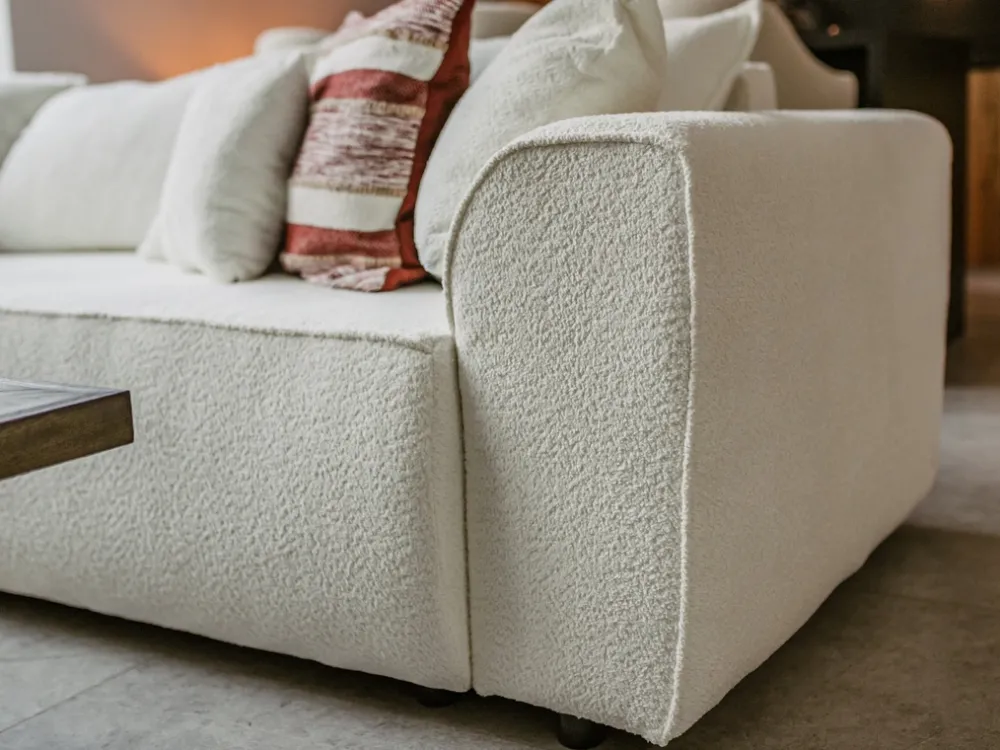 Meble Dla Dzieci|Meble Młodzieżowe>BROMARKT Beżowy narożnik z funkcją spania do salonu SYDNEY