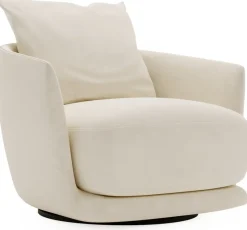 Meble Dla Dzieci|Meble Młodzieżowe>Polak Meble Beżowy obrotowy fotel do salonu nowoczesny WISO