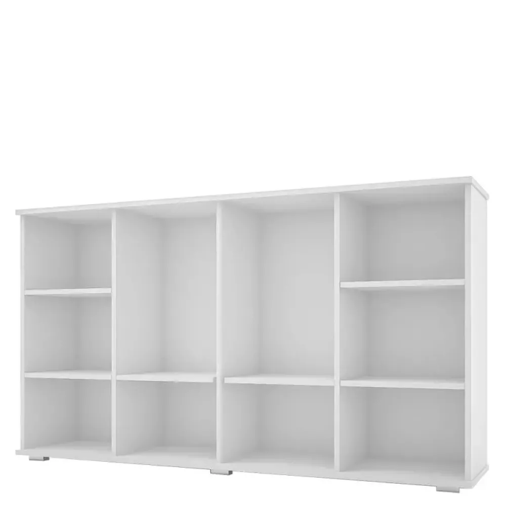 Komody>Meblohand Biała komoda do salonu 150 cm SIMPLE III