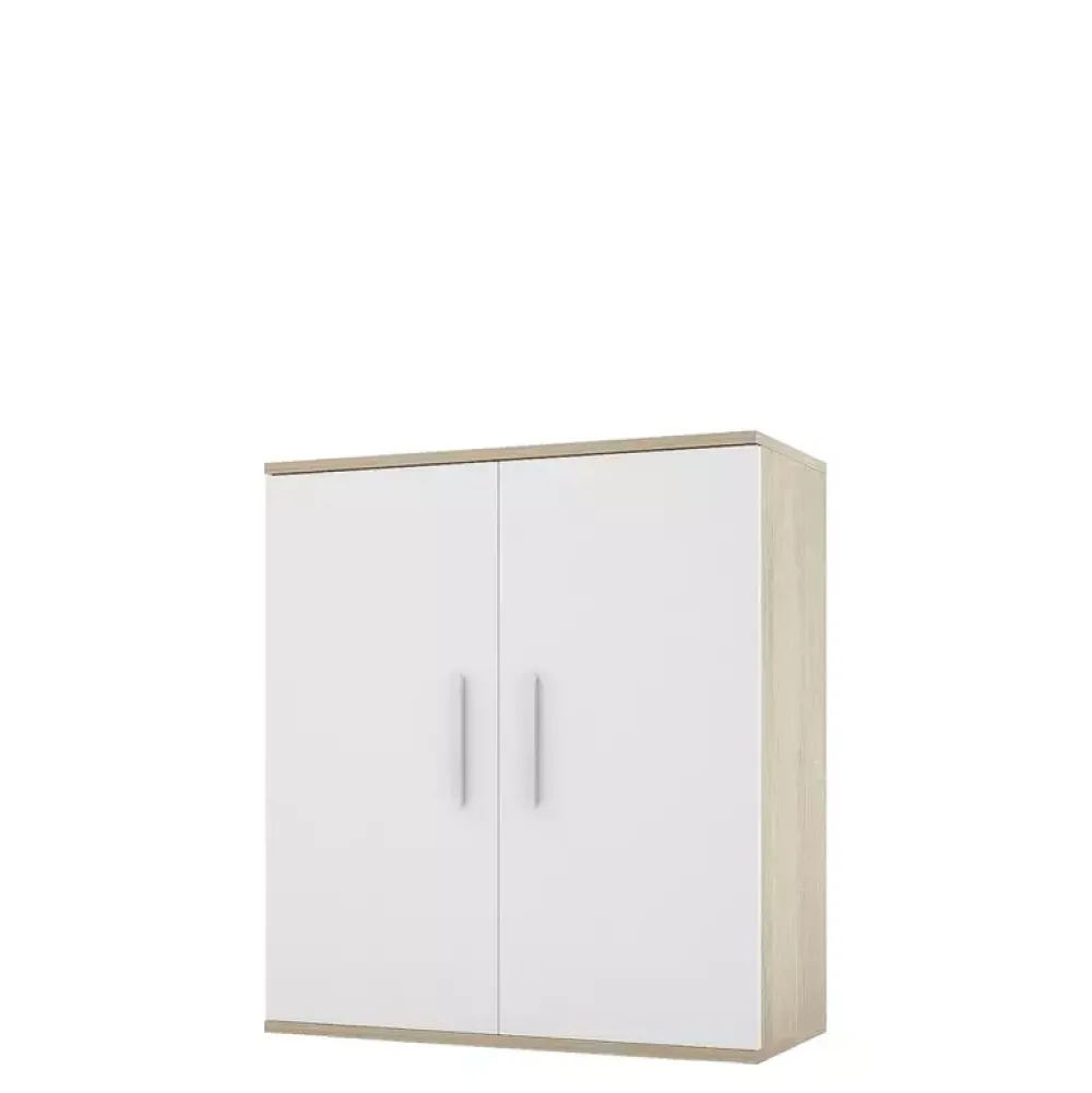 Komody>Meblohand Biała komoda do salonu 75 cm SIMPLE IV