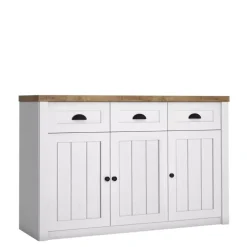 Komody>GAŁA MEBLE Biała komoda półki szuflady PALAZO