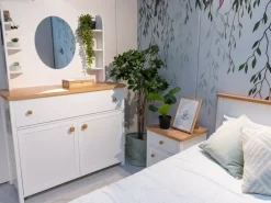 Zestawy Mebli Młodzieżowych|Komody>lenart. Biała komoda z drzwiami do pokoju młodzieżowego STORY