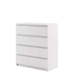 Zestawy Mebli Do Sypialni|Komody>lenart. Biała komoda z szufladami do sypialni IDEA