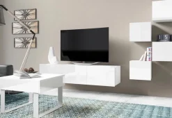 Zestawy Mebli Młodzieżowych|Ławy I Stoliki></noscript>GiB Meble Biała mała ława stolik kawowy do salonu MODERN biały