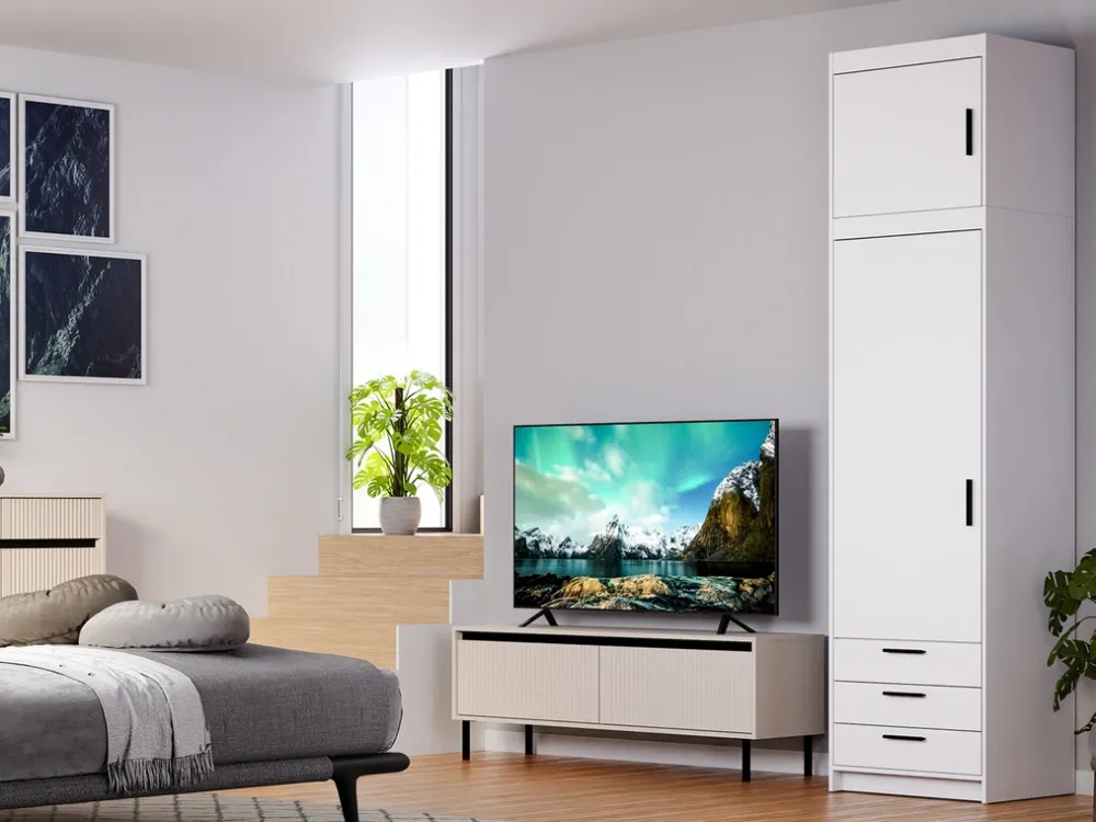 Akcesoria Do Szaf|Akcesoria Do Szaf>Lempert Biała nadstawka na szafę 60 cm KUBA biały