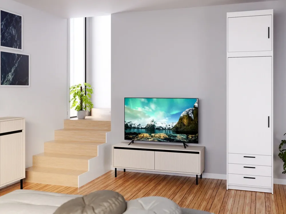 Akcesoria Do Szaf|Akcesoria Do Szaf>Lempert Biała nadstawka na szafę 60 cm KUBA biały