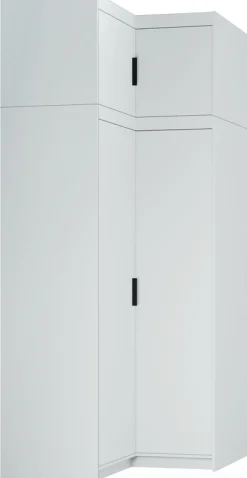 Akcesoria Do Szaf|Akcesoria Do Szaf>Lempert Biała nadstawka na szafę narożną 98x98 cm KUBA biały