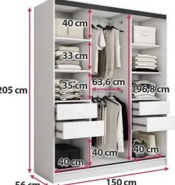 Zestawy Mebli Do Przedpokoju|Szafy Trzydrzwiowe><noscript><img width=