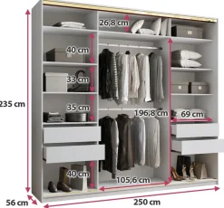 Zestawy Mebli Do Przedpokoju|Szafy Trzydrzwiowe><noscript><img width=