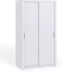 Meble Dla Dzieci|Meble Młodzieżowe>GiB Meble Biała szafa przesuwna 120 cm BELLA biały