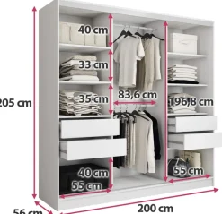 Zestawy Mebli Do Przedpokoju|Szafy Trzydrzwiowe><noscript><img width=