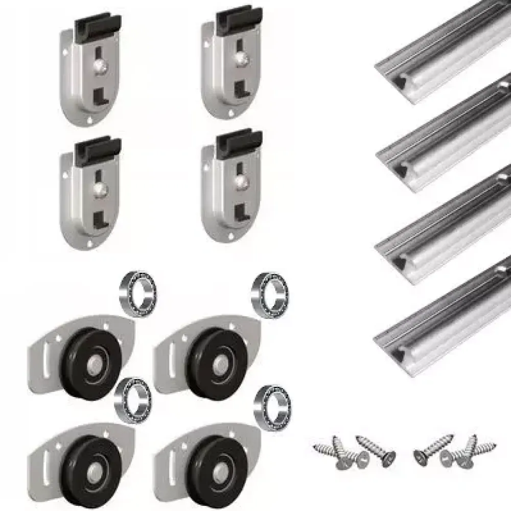 Zestawy Mebli Do Przedpokoju|Szafy Trzydrzwiowe>Meblohand Biała szafa przesuwna 180 cm CUBE biały