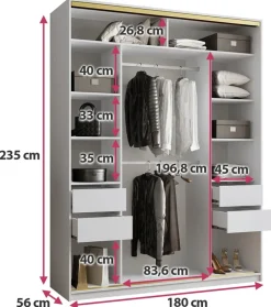 Zestawy Mebli Do Przedpokoju|Szafy Trzydrzwiowe><noscript><img width=