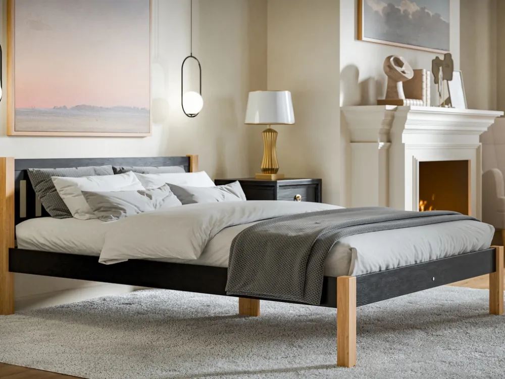 Meble Dla Dzieci|Łóżka Młodzieżowe>DOLMAR Białe drewniane łóżko jednoosobowe 120x200 cm GALANT