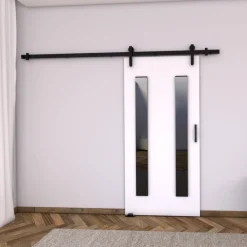 Drzwi Przesuwne>przesuwne.com Białe drzwi przesuwne do pokoju 80 cm AREZO biały