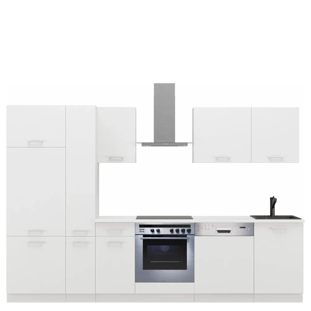 Meble Kuchenne>Lempert Białe meble do kuchni 300 cm TONY biały