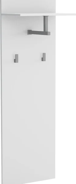 Garderoby|Zestawy Mebli Do Przedpokoju>Meblohand Białe meble do przedpokoju z lustrem JOVITA