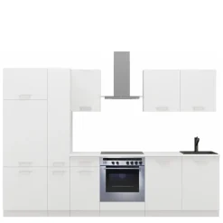 Meble Kuchenne>Lempert Białe meble kuchenne TONY 290 cm biały