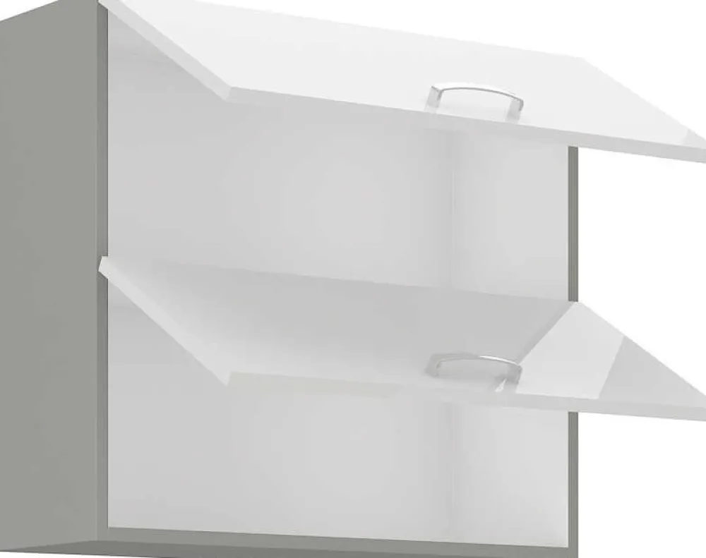 Meble Kuchenne>Lempert Białe meble kuchenne w połysku BLANKA 4