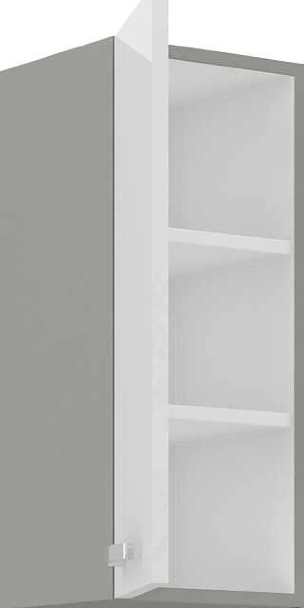 Meble Kuchenne>Lempert Białe meble kuchenne w połysku BLANKA 4