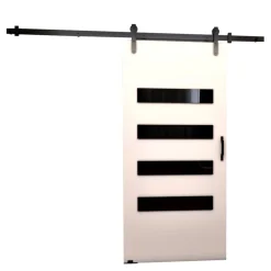 Drzwi Przesuwne>przesuwne.com Białe nowoczesne drzwi przesuwne do garderoby 70 cm CRISTO biały