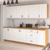 Meble Kuchenne>Lempert Białe szafki kuchenne w stylu prowansalskim STYLE 1