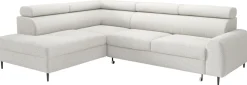 Narożniki>Meble Grand Biały narożnik rozkładany z funkcją spania do salonu PACE