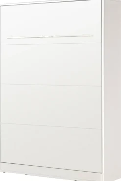 Meble Dla Dzieci|Meble Młodzieżowe>DOMEL Biały pionowy półkotapczan 140x200 cm ze stelażem PERFECT