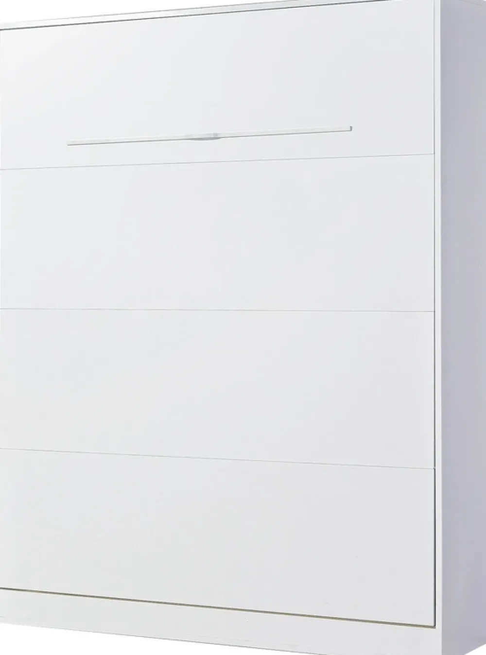 Meble Młodzieżowe|Łóżka Młodzieżowe>DOMEL Biały półkotapczan pionowy 160x200 cm do sypialni PERFECT