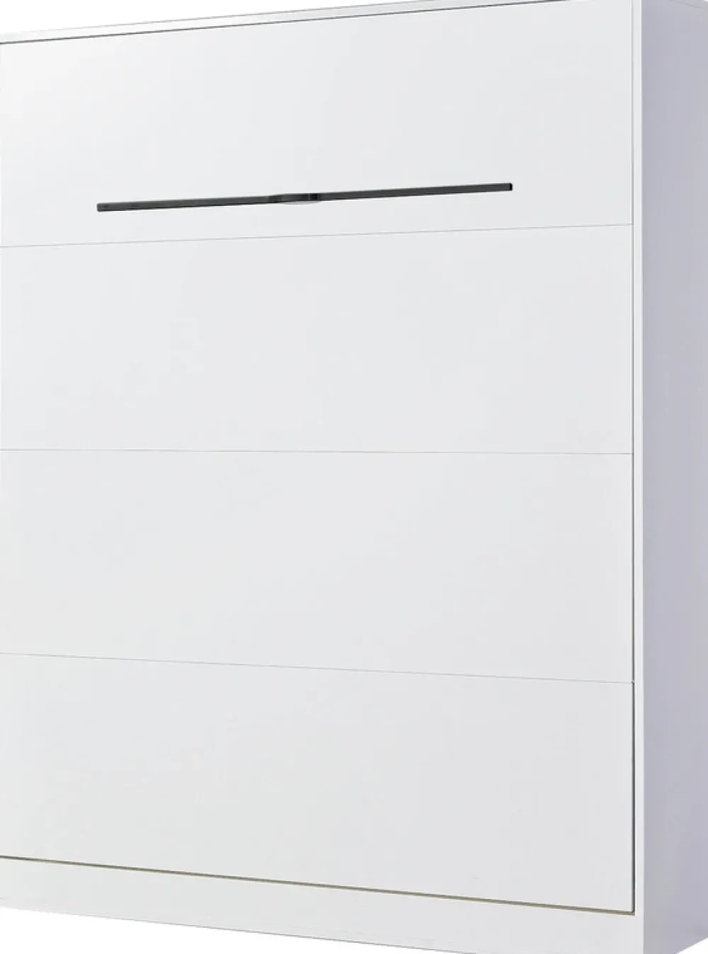 Meble Młodzieżowe|Łóżka Młodzieżowe>DOMEL Biały półkotapczan pionowy 160x200 cm do sypialni PERFECT