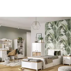 Meble Młodzieżowe|Zestawy Mebli Młodzieżowych></noscript>lenart. Biały regał na książki do pokoju młodzieżowego STORY