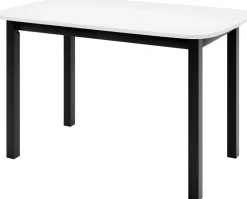 Stoły Rozkładane>Meblomal Biały stół rozkładany do jadalni DARK