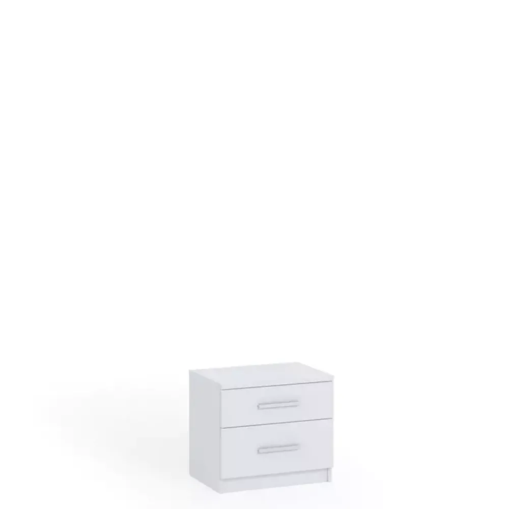 Meble Dla Dzieci|Meble Młodzieżowe>GiB Meble stolik nocny z szufladami BELLA biały