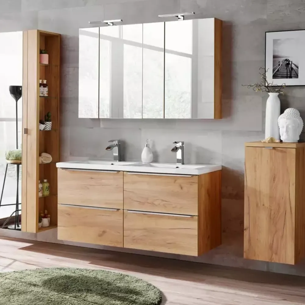 Meble Łazienkowe|Szafki Łazienkowe>COMAD Biały wysoki słupek łazienkowy CHARM