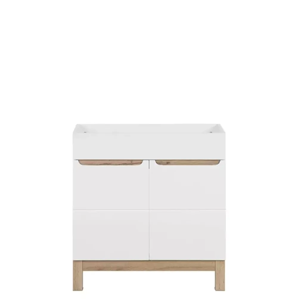 Meble Łazienkowe>COMAD Biały zestaw mebli łazienkowych BARIO