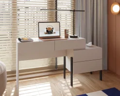 Biurka|Meble Dla Dzieci>Helvetia Biurko do sypialni 143 cm z szufladami kaszmir JUKON